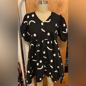 Lazy Oaf Happy Sad Dress